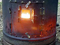 мобильная отпительно-варочная печь на жидком топливе